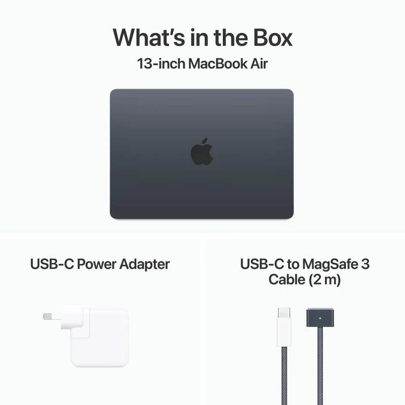 Apple MacBook Air 13" with M3 chip 24GB 512GB - Midnight