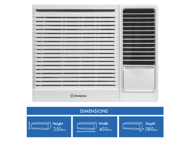 Westinghouse 1.6 kW 2.0E Cool Only, Box Air Conditioner