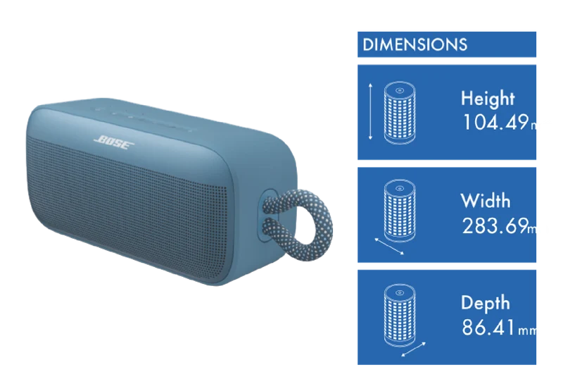 Bose SoundLink Plus Portable Speaker - Blue