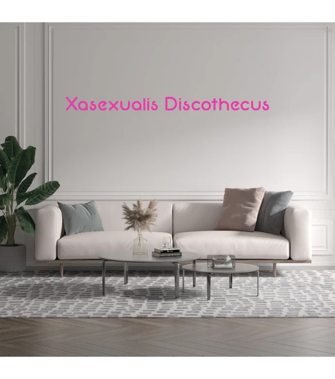 Custom text: Xasexualis Discothecus