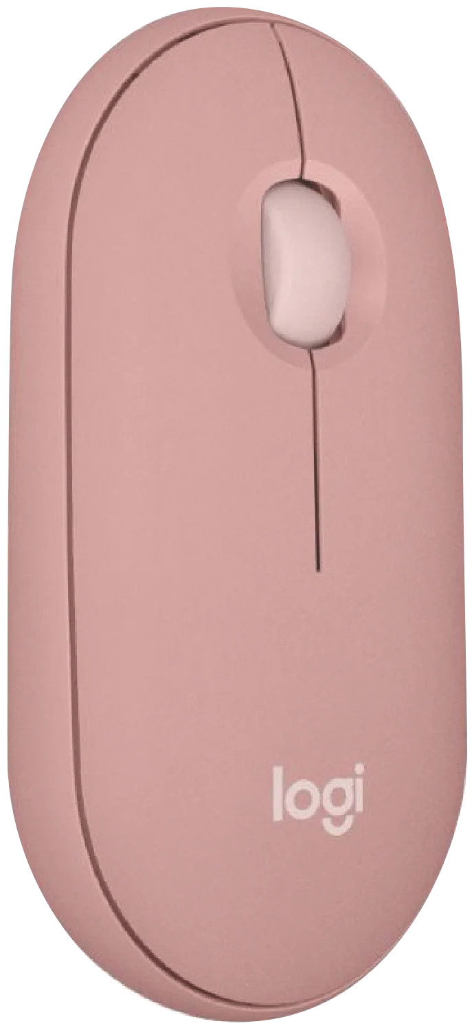 Logitech M350s Pebble Wireless Mouse (Rose)