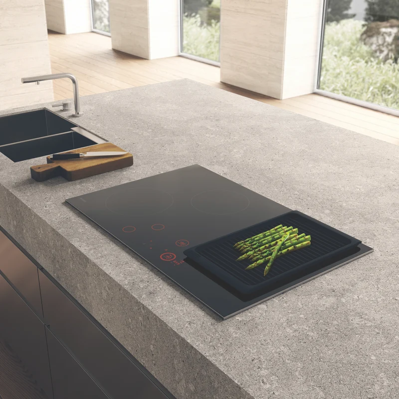 ASKO 80cm 4 Zone Celsius Induction Cooktop - Black
