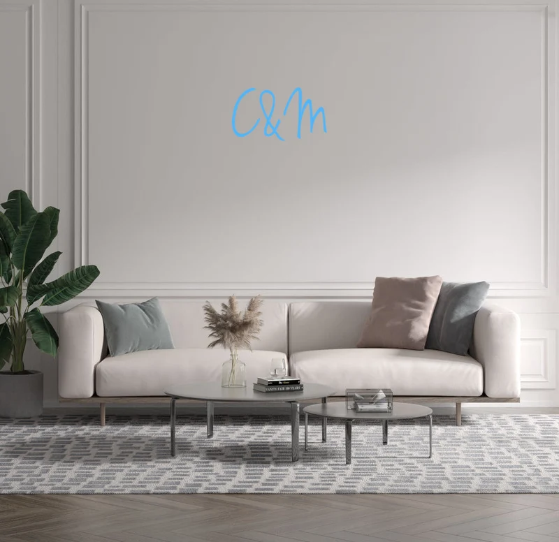 Custom text: C&M