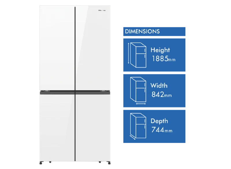 Hisense 483L French Door Refrigerator