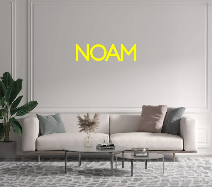 Custom text: NOAM
