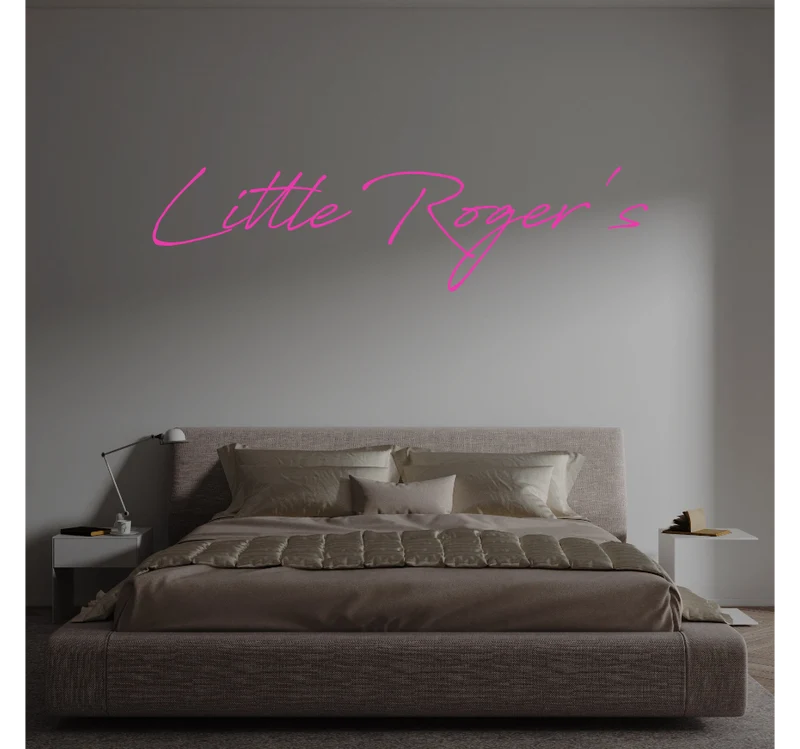 Custom text: Little Roger's
