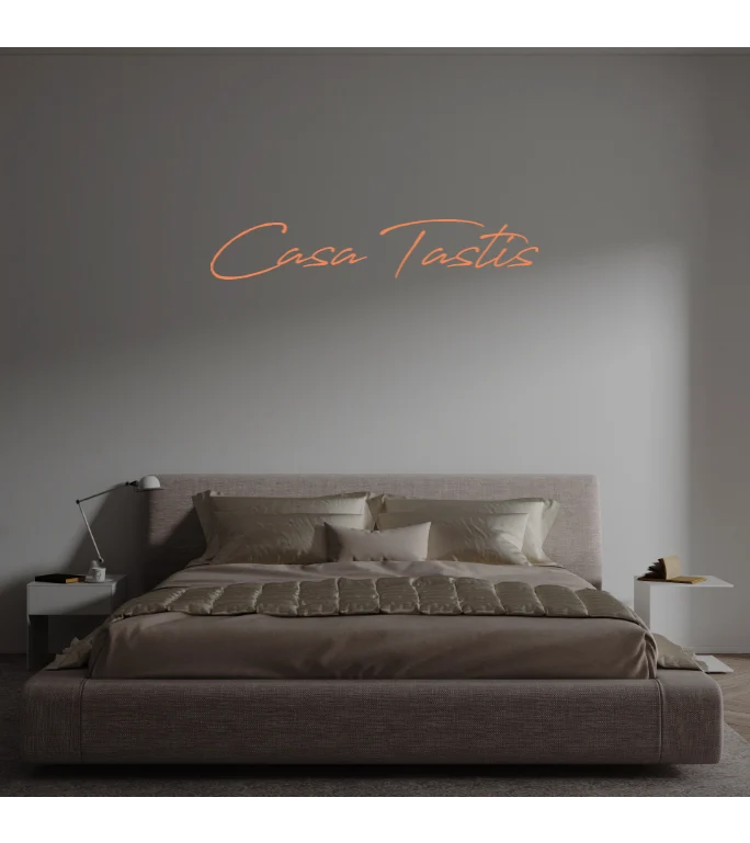 Custom text: Casa Tastis