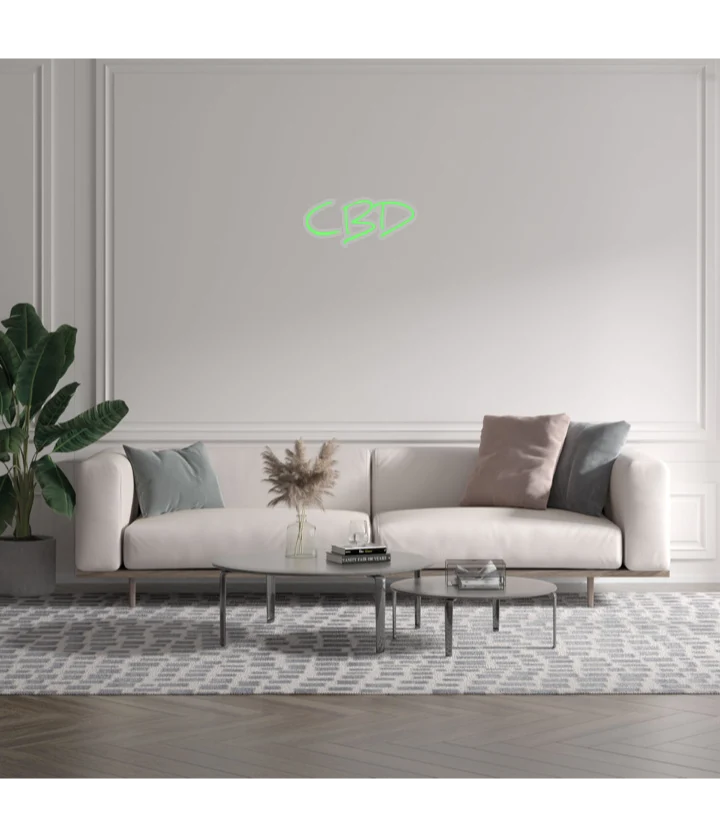 Custom text: CBD
