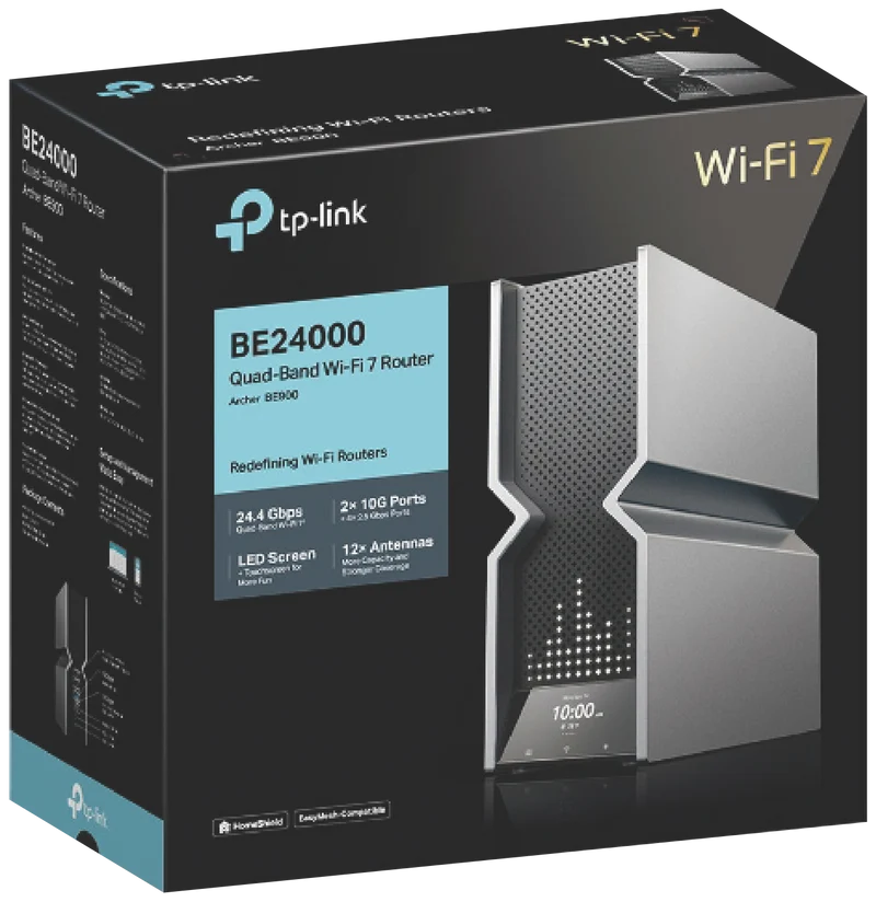 TP-LINK BE24000 Quad-Band Wi-Fi 7 Router
