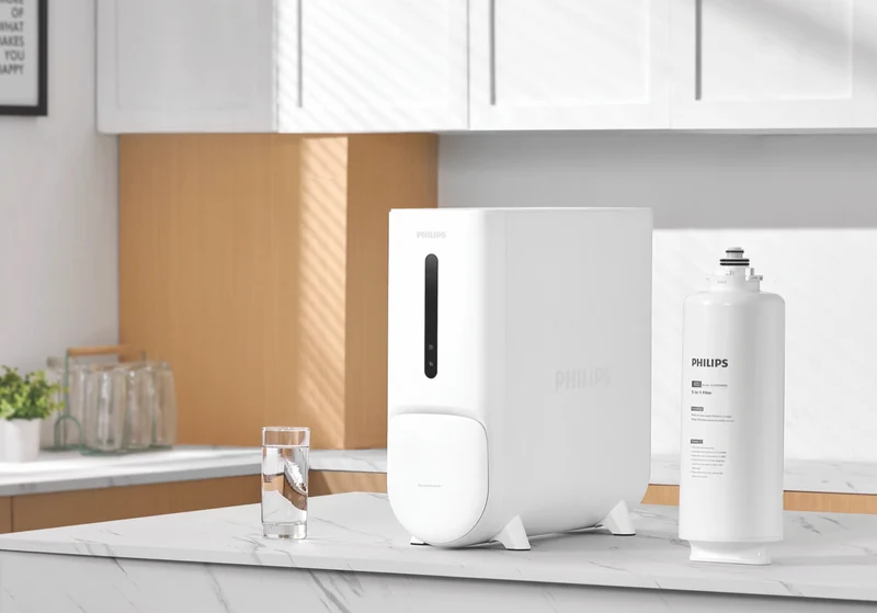Philips RO Tap Water Station with Aquaporin Inside, Ambient and Hot, Black