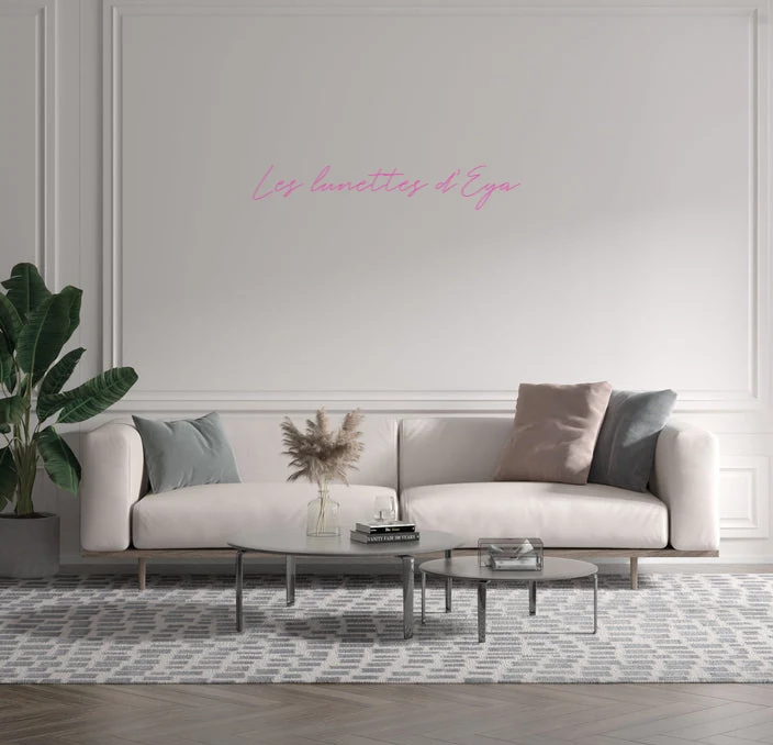Custom text: Les lunettes d'Eya
