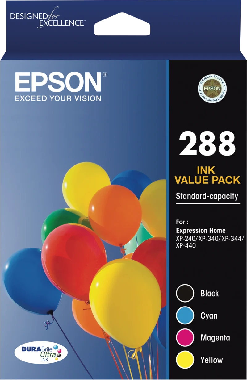 Epson 288 4 Colour Ink Pack