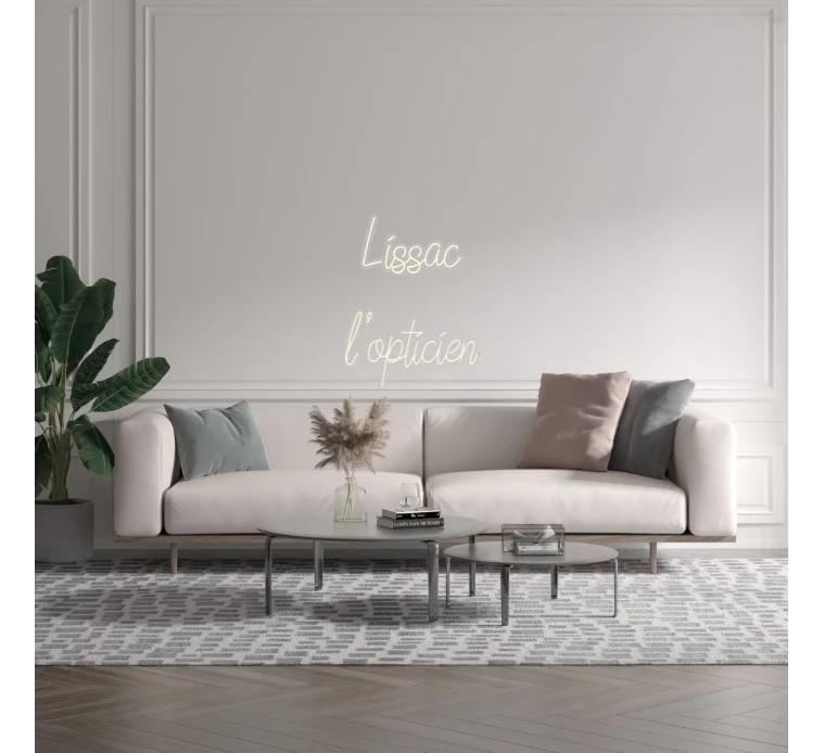 Custom text: Lissac l'opticien