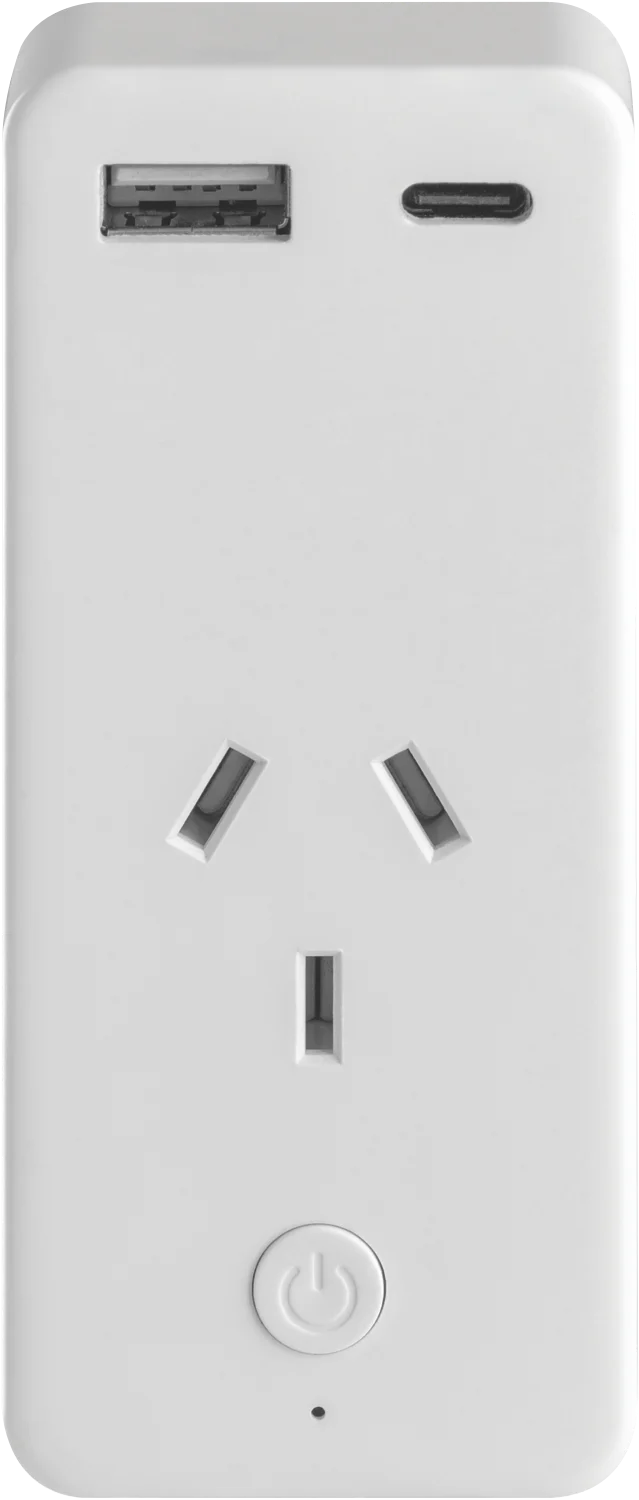 Connect SmartHome Smart Wi-Fi Plug with Dual USB Ports