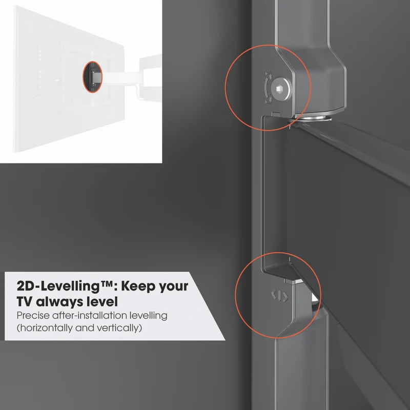 Vogels Ultra-Slim Elite Full Motion+ TV Wall Bracket - Extra Large (55-100")