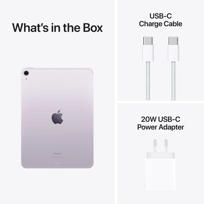 Apple iPad Air 11" M2 Wi-Fi + Cellular 1TB - Purple
