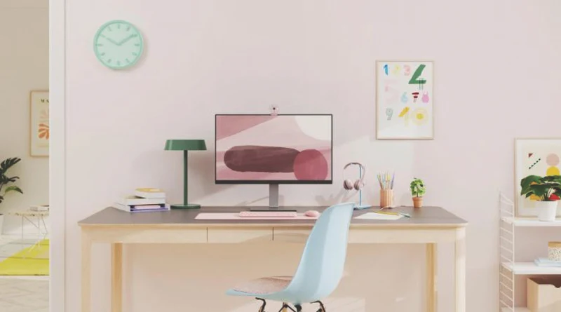 Logitech Brio 300 Full HD webcam (Rose)