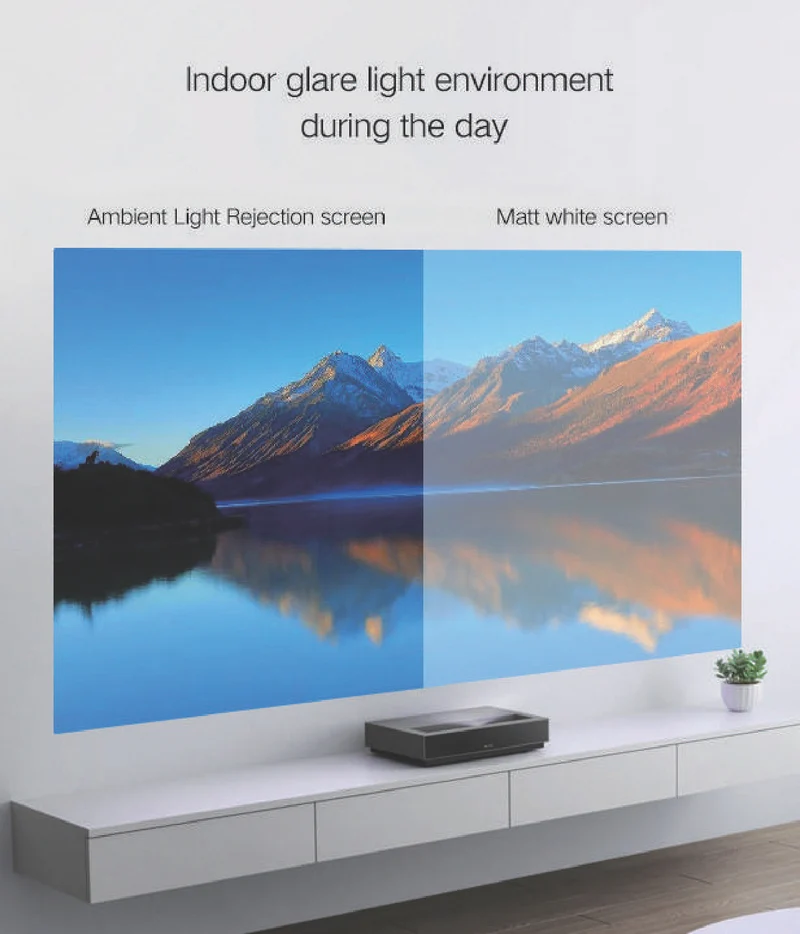 2C 120" Ambient Light Rejecting Screen