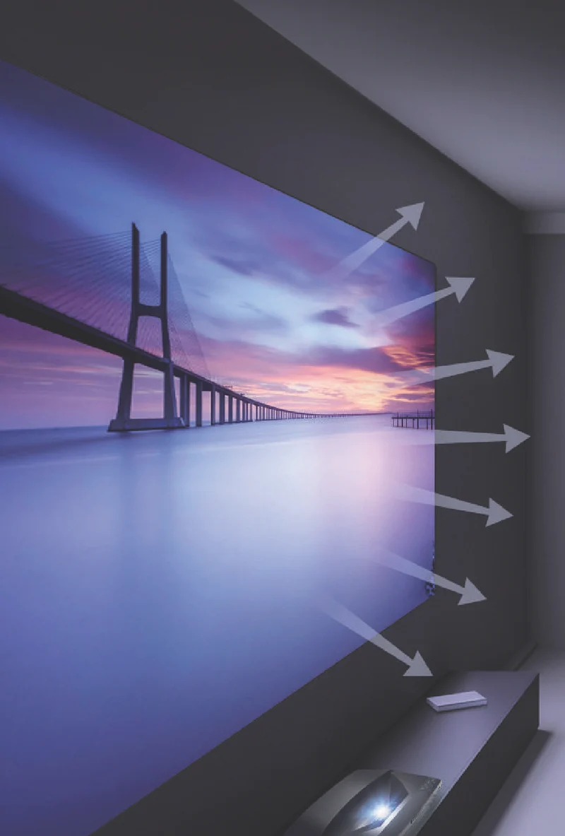 2C 120" Ambient Light Rejecting Screen