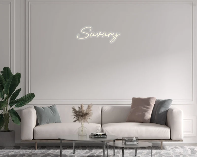 Custom text: Savary