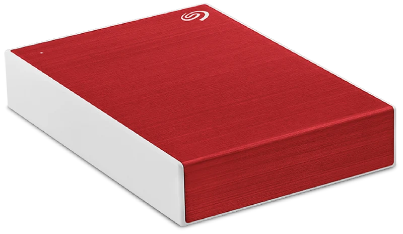 Seagate 1TB OneTouch Portable Hard Drive (Red)