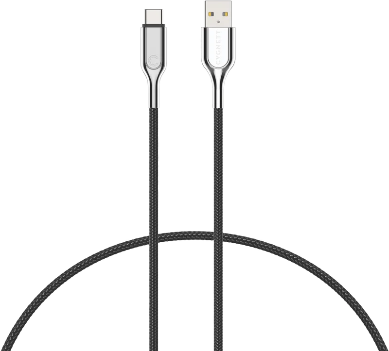 Cygnett Armoured 2.0 USB-C to USB-A (3A/60W) 50cm Black