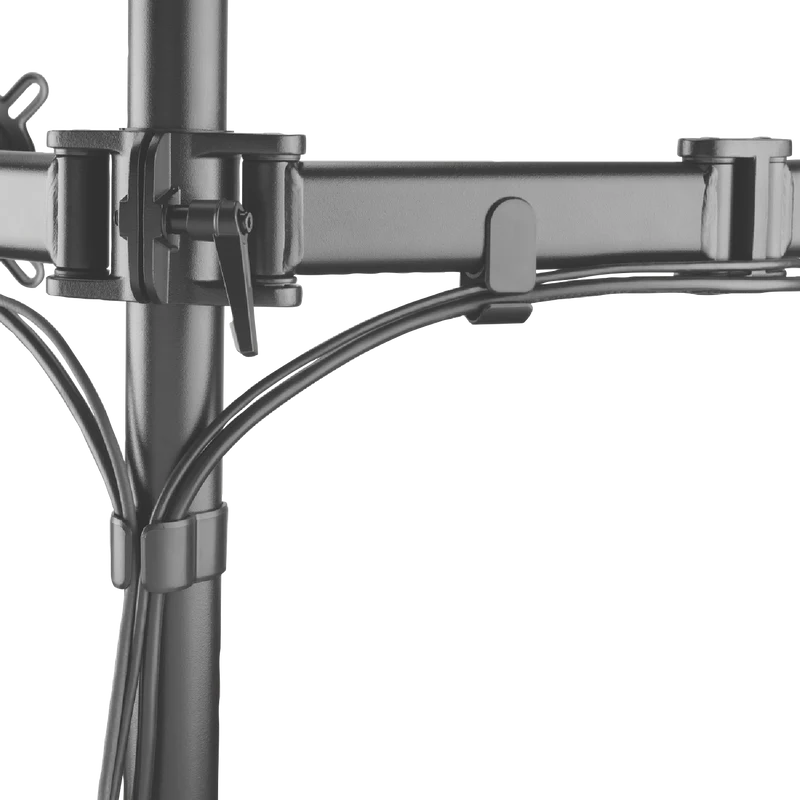 One For All Dual Arm Smart Series Monitor Arm - Black