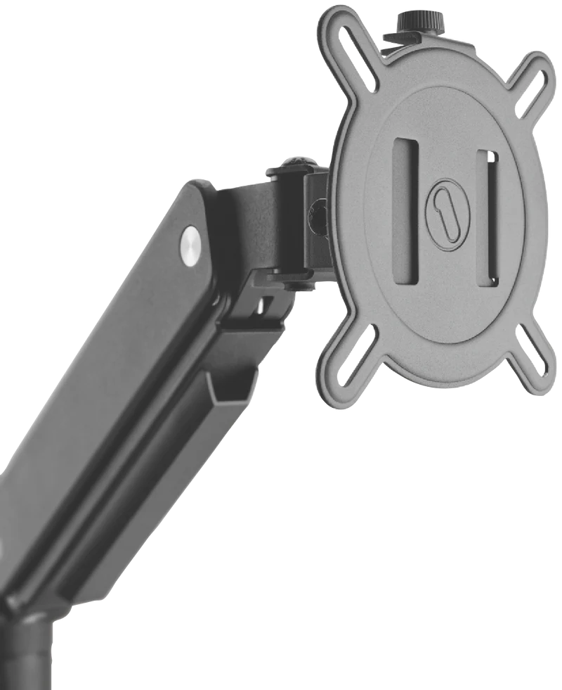 One For All Dual Arm Solid Series Monitor Arm - Black