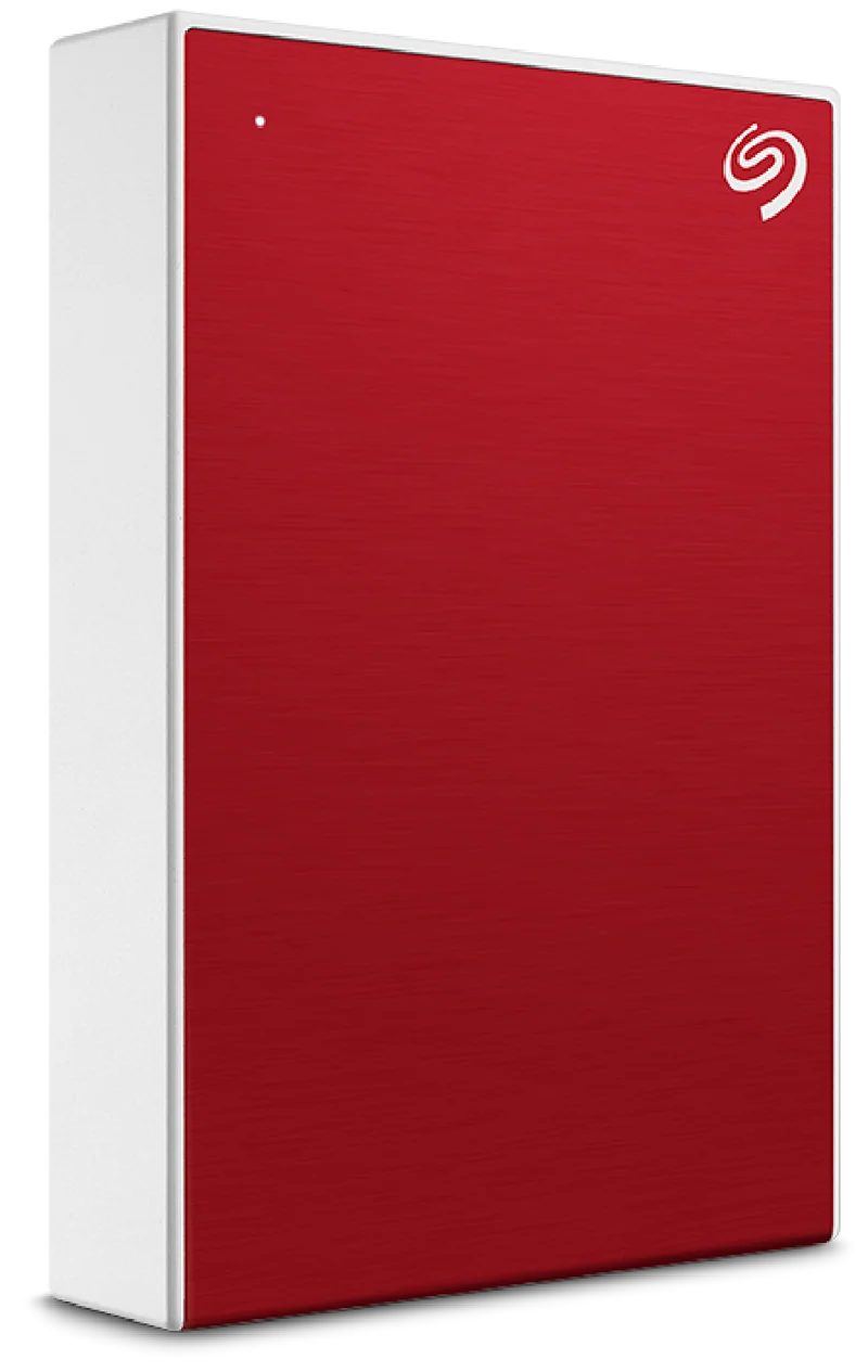 Seagate 5TB OneTouch Portable Hard Drive (Red)