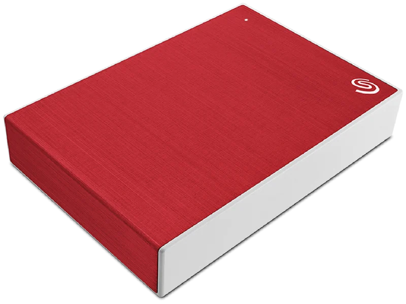 Seagate 5TB OneTouch Portable Hard Drive (Red)