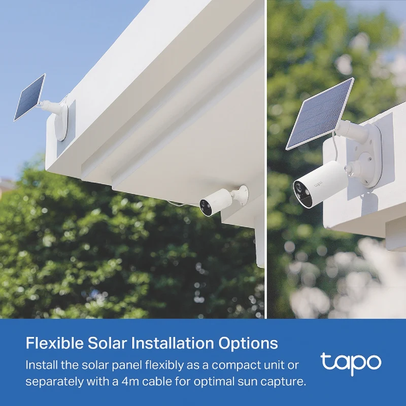 TP-LINK 2K 3MP Solar-Powered Security Camera