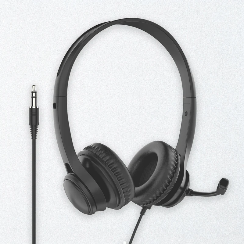 Laser Wired Headset with In-line Control