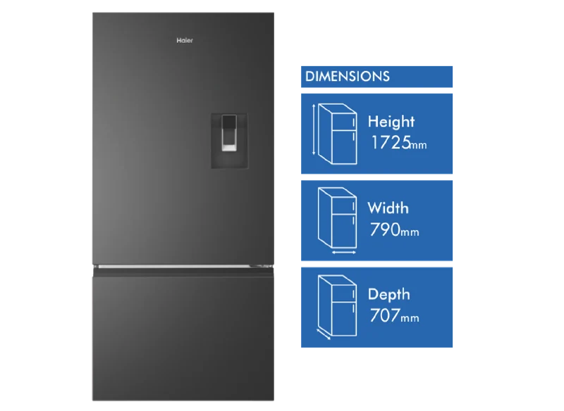 Haier 514L Bottom Mount Refrigerator