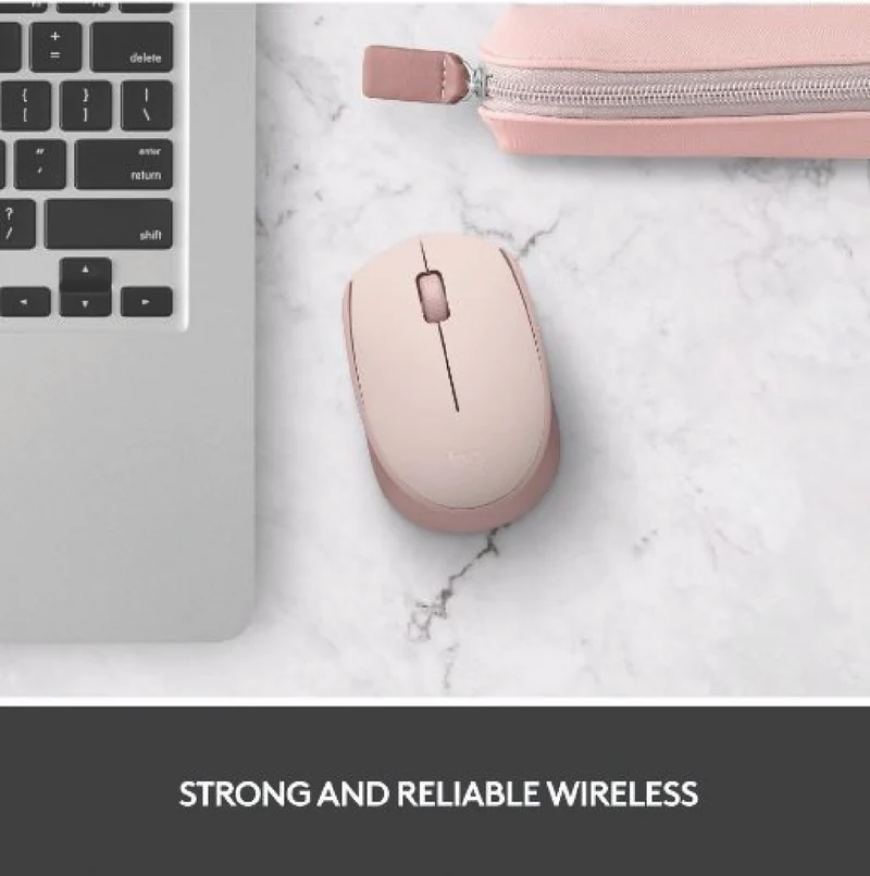 Logitech M171 Compact Wireless Mouse (Rose)