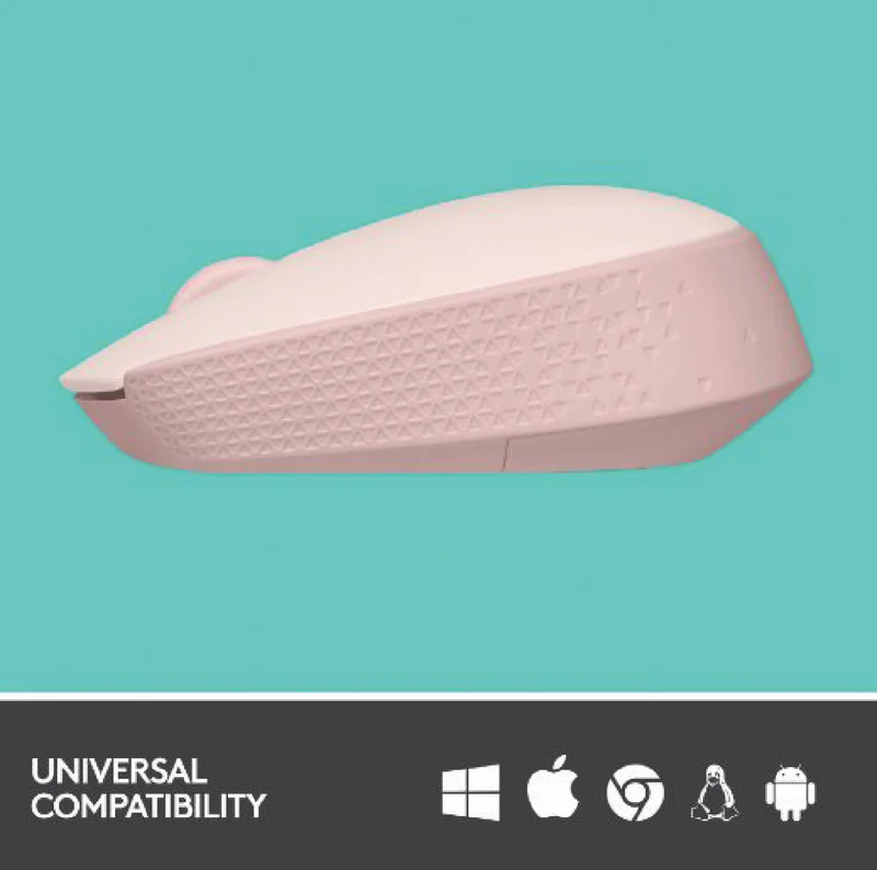 Logitech M171 Compact Wireless Mouse (Rose)