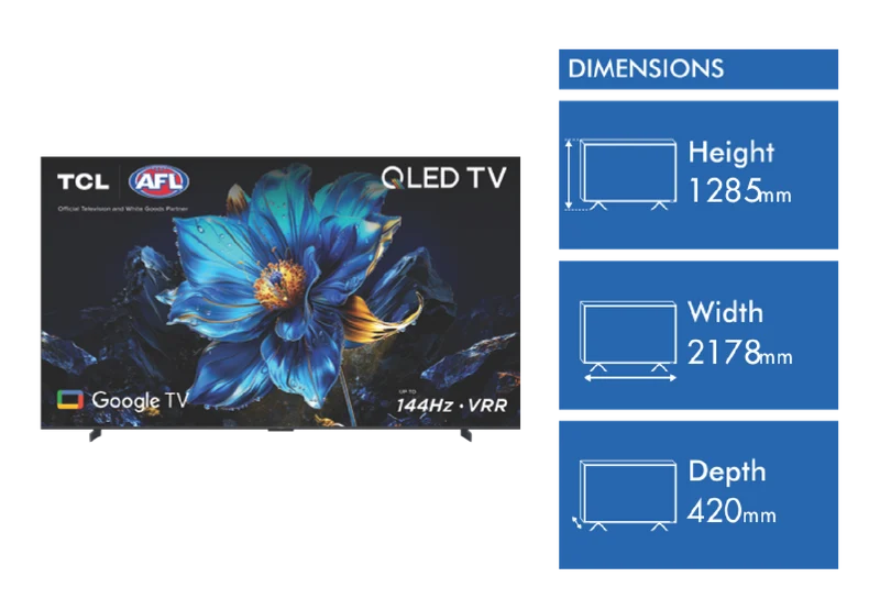 TCL 98" P7K 144Hz QLED Google TV 2025