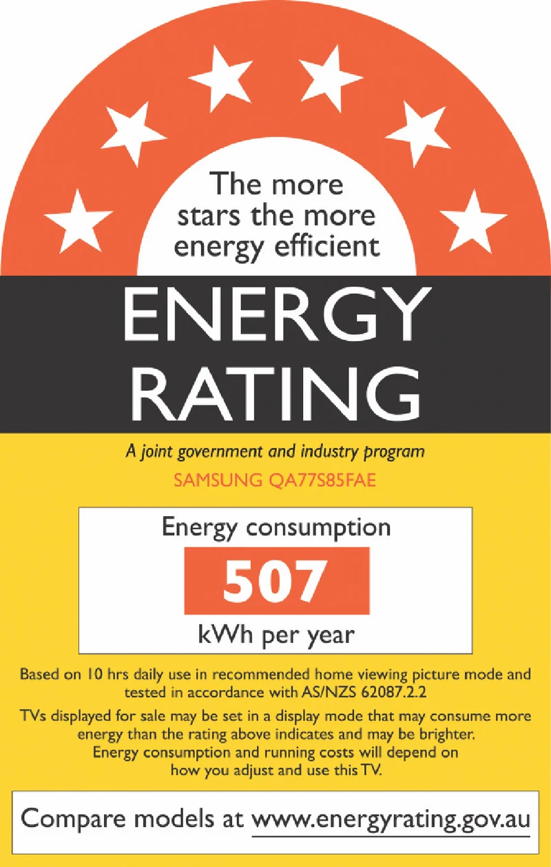 Samsung 77" OLED S85F 4K Vision AI Smart TV 2025