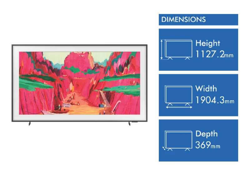 Samsung 85" LS03F The Frame Pro NEO QLED 4K Mini LED Smart AI TV 2025