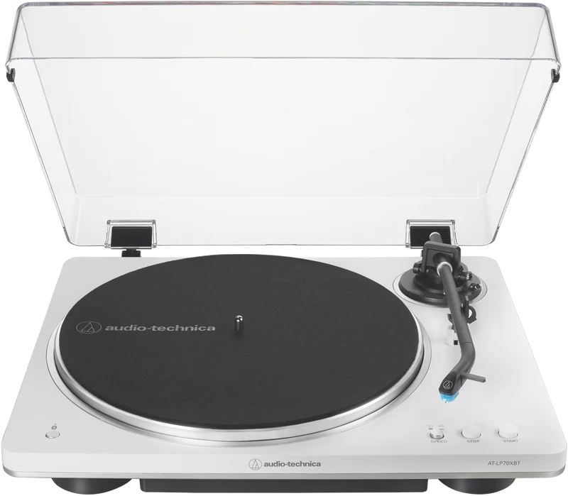 Audio Technica LP70X Bluetooth Turntable White