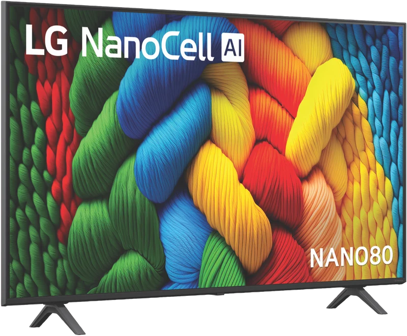LG 55" NANO80A AI LED UHD 4K Smart TV 2025