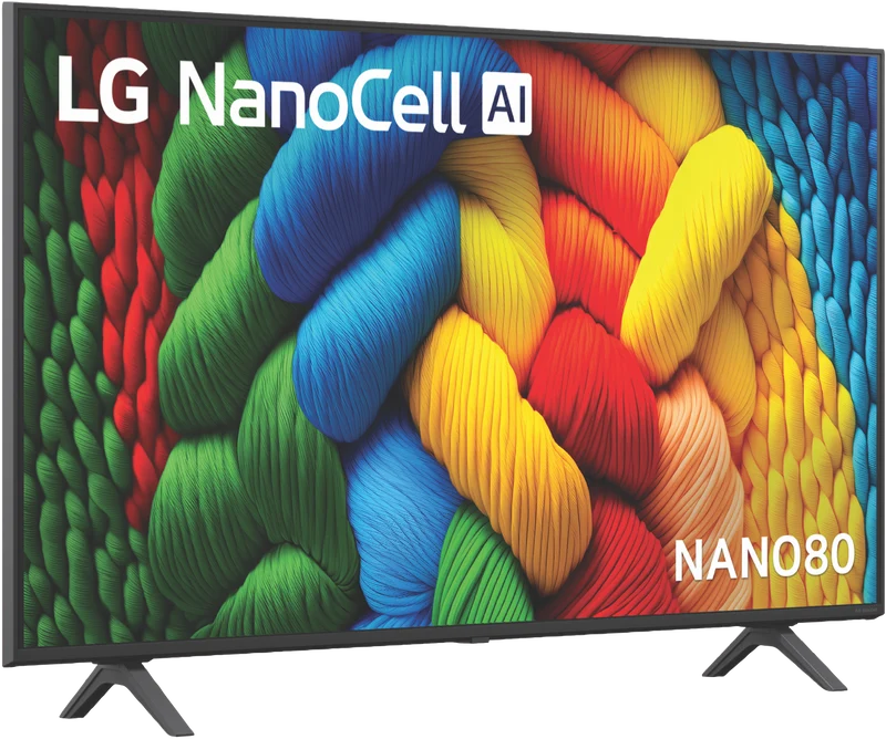 LG 50" NANO80A AI LED UHD 4K Smart TV 2025