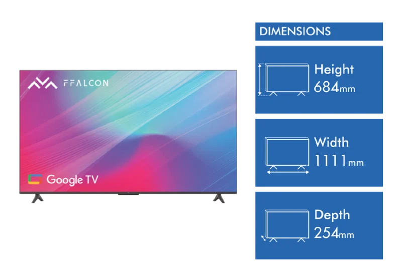 FFALCON 50" U65 LED Google TV 2025
