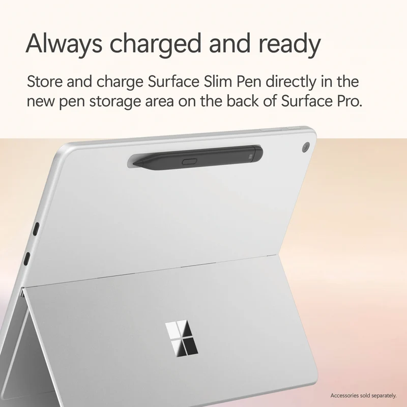 Microsoft Surface Pro Copilot+ PC 12" Snapdragon X Plus 8 Core 16GB 512GB -Platinum