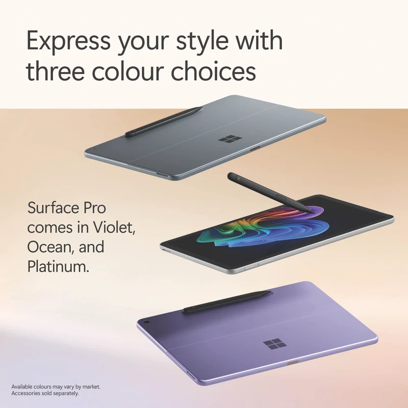 Microsoft Surface Pro Copilot+ PC 12" Snapdragon X Plus 8 Core 16GB 512GB -Violet