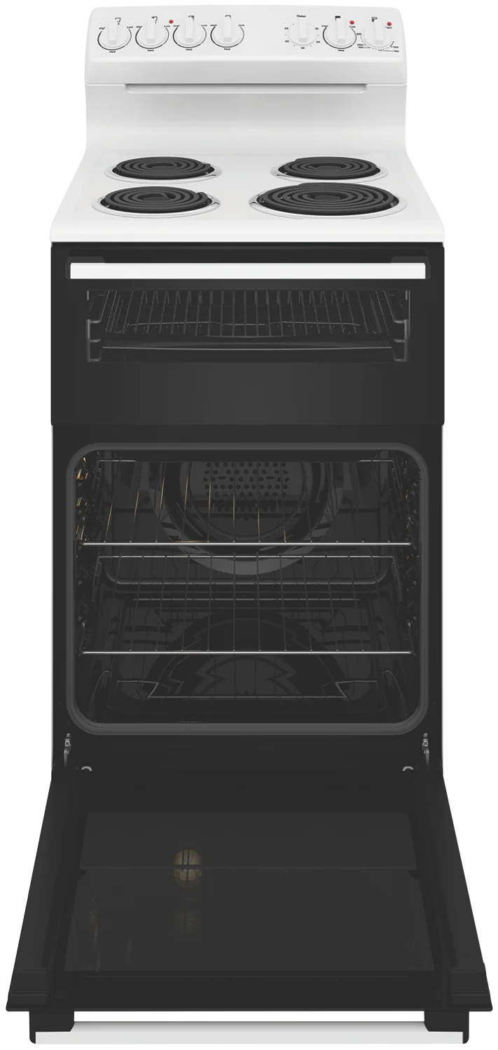 Westinghouse 54cm Electric Freestanding Cooker, White
