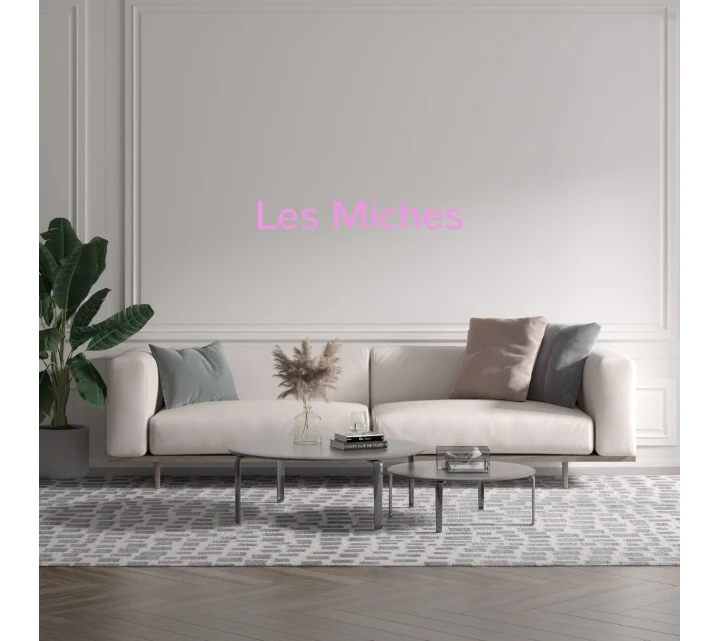Custom text: Les Miches