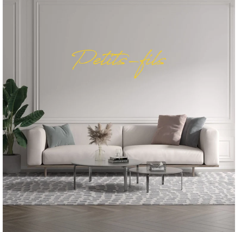 Custom text: Petits-fils