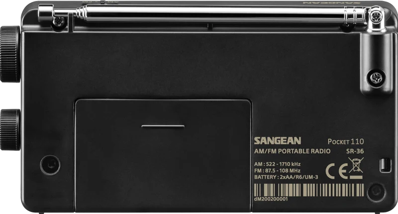 Sangean AM/FM Pocket Radio