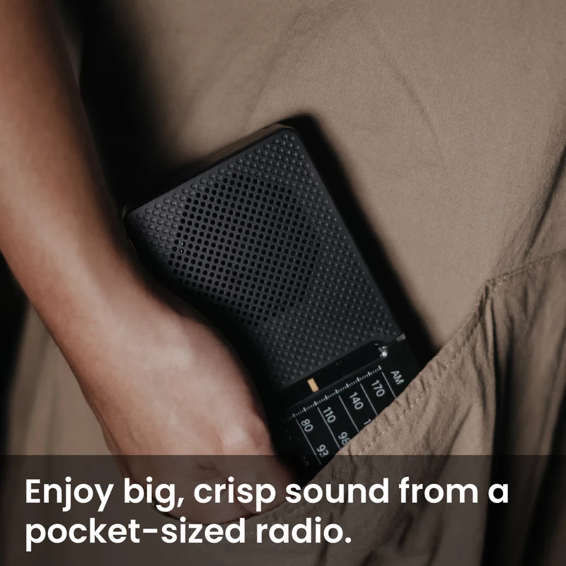 Sangean AM/FM Pocket Radio