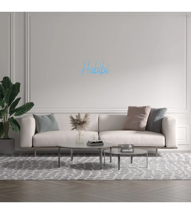 Custom text: Habibi
